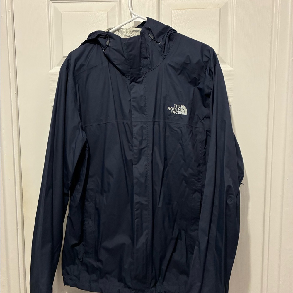 The North Face Men's Dark Blue Raincoat